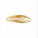 Gold Plated Daily Wear Bangles Set for Women DBG2510