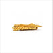 Gold plated butterfly filigree unisex brooch DBR30