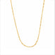 classic gold plated figaro chain DCN159
