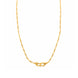 classic gold plated figaro chain DCN159