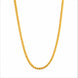 classic gold plated tightly linked curb chain DCN3824