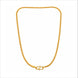 classic gold plated tightly linked curb chain DCN3824