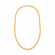 classic gold plated tightly linked curb chain DCN3824