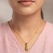 Gold Plated Owl Pendant Chain