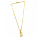 Gold Plated Owl Pendant Chain