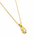 Gold Plated Owl Pendant Chain