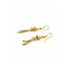 Gold Plated Traditional Tassel Dangler Earrings