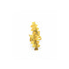 Gold Plated Adjustable Leaf Ring for Women