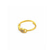 Gold Plated Adjustable Elegant AD Finger Ring