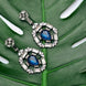 Traditional Jhumka Earrings JHK04 Oxidised Silver